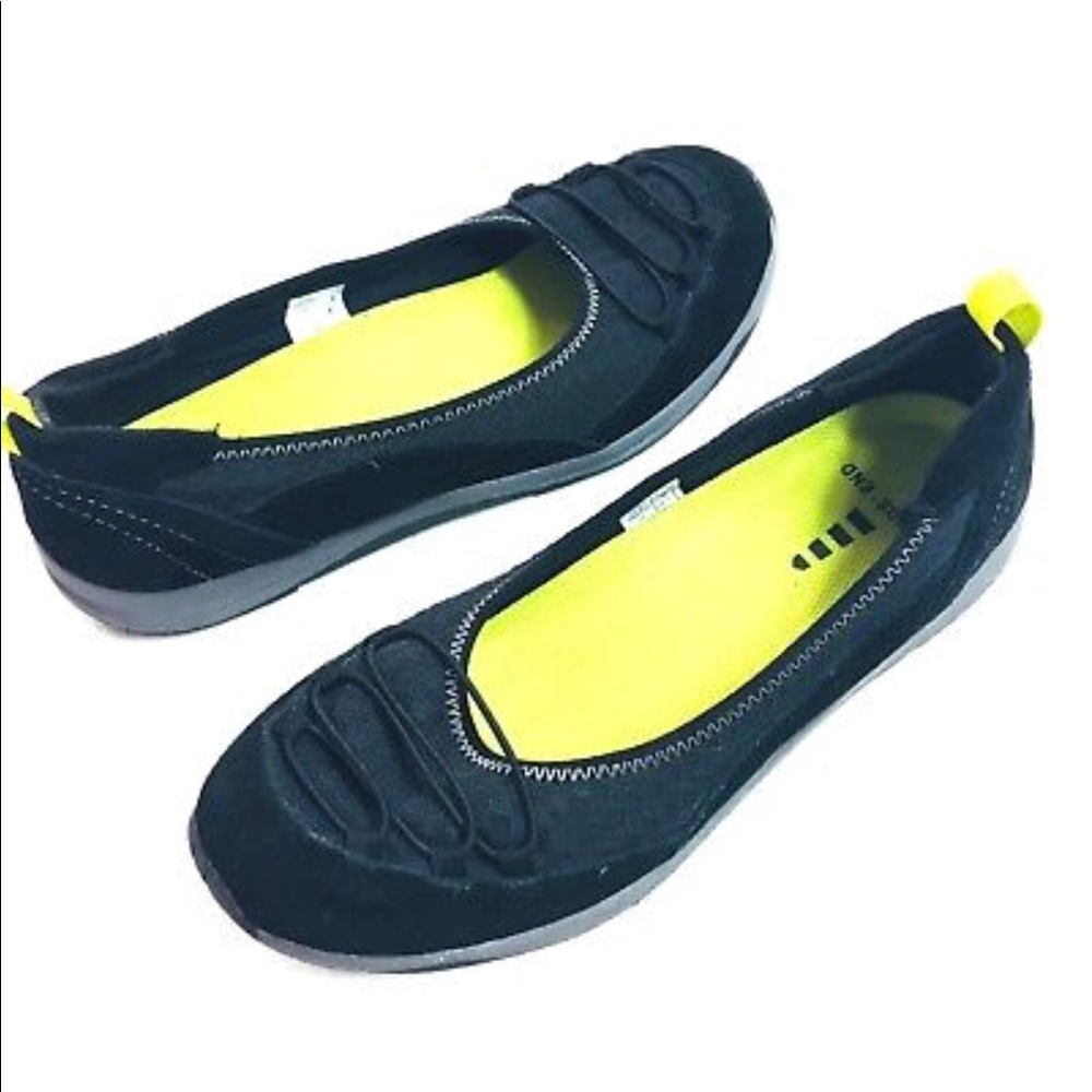 Lands End Bungee Ballet Flats, Black size 11